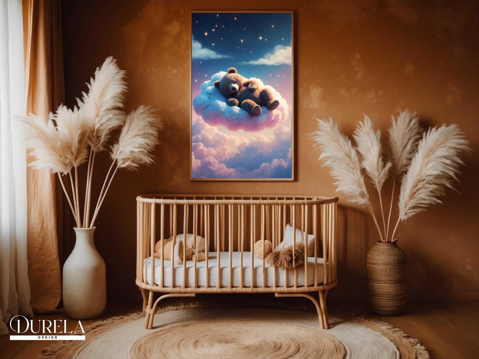 Sleeping Bear Nursery Wall Art