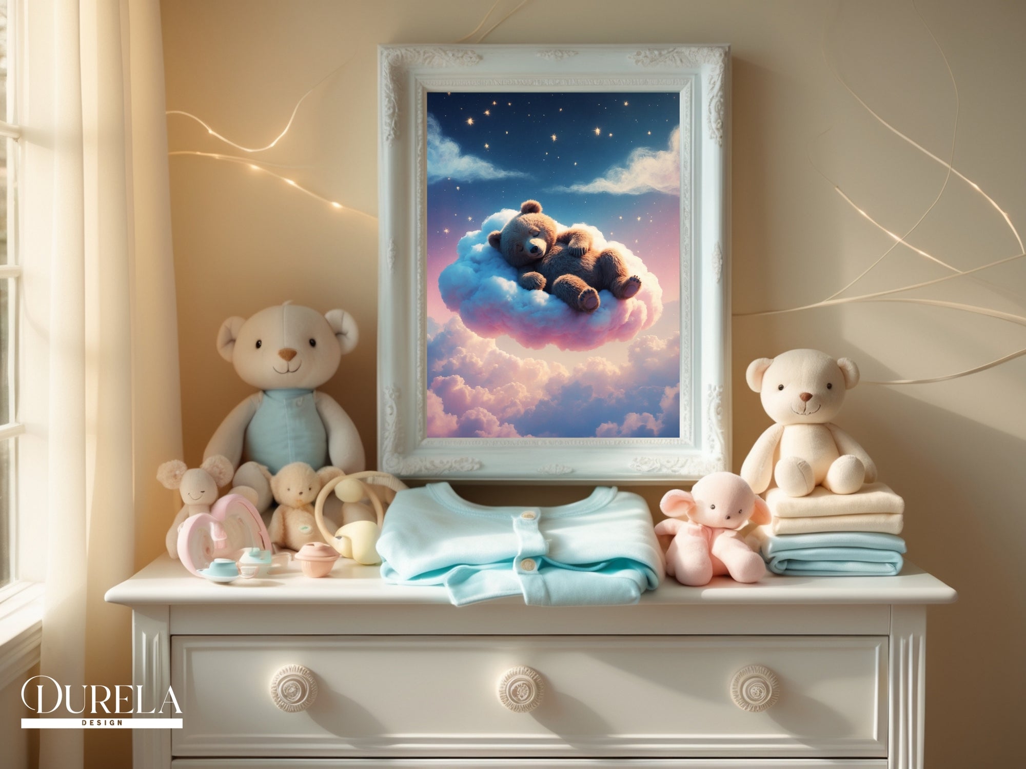 Sleeping Bear Wall Art (digital file)