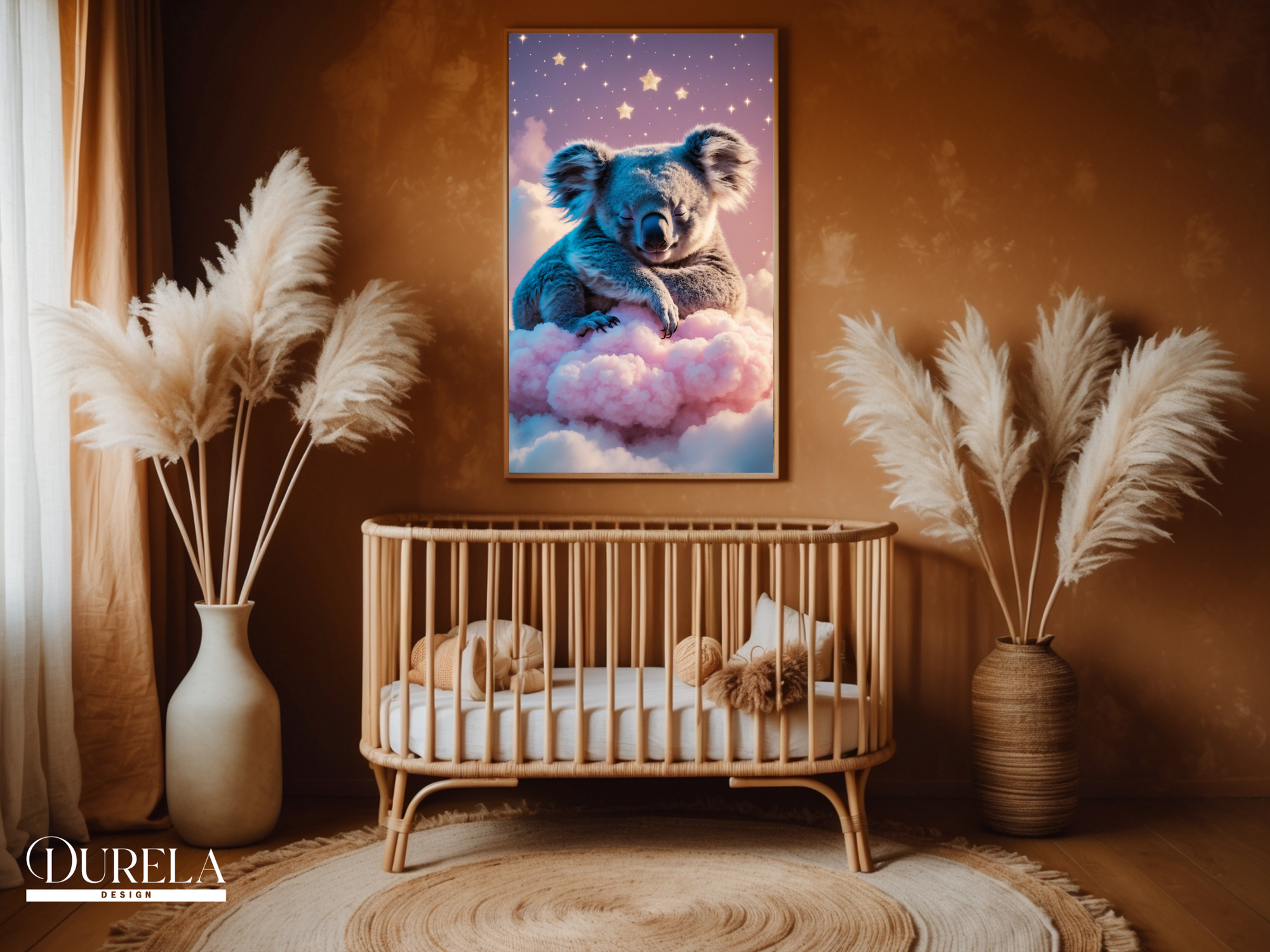 Sleeping Koala Wall Art (digital file)