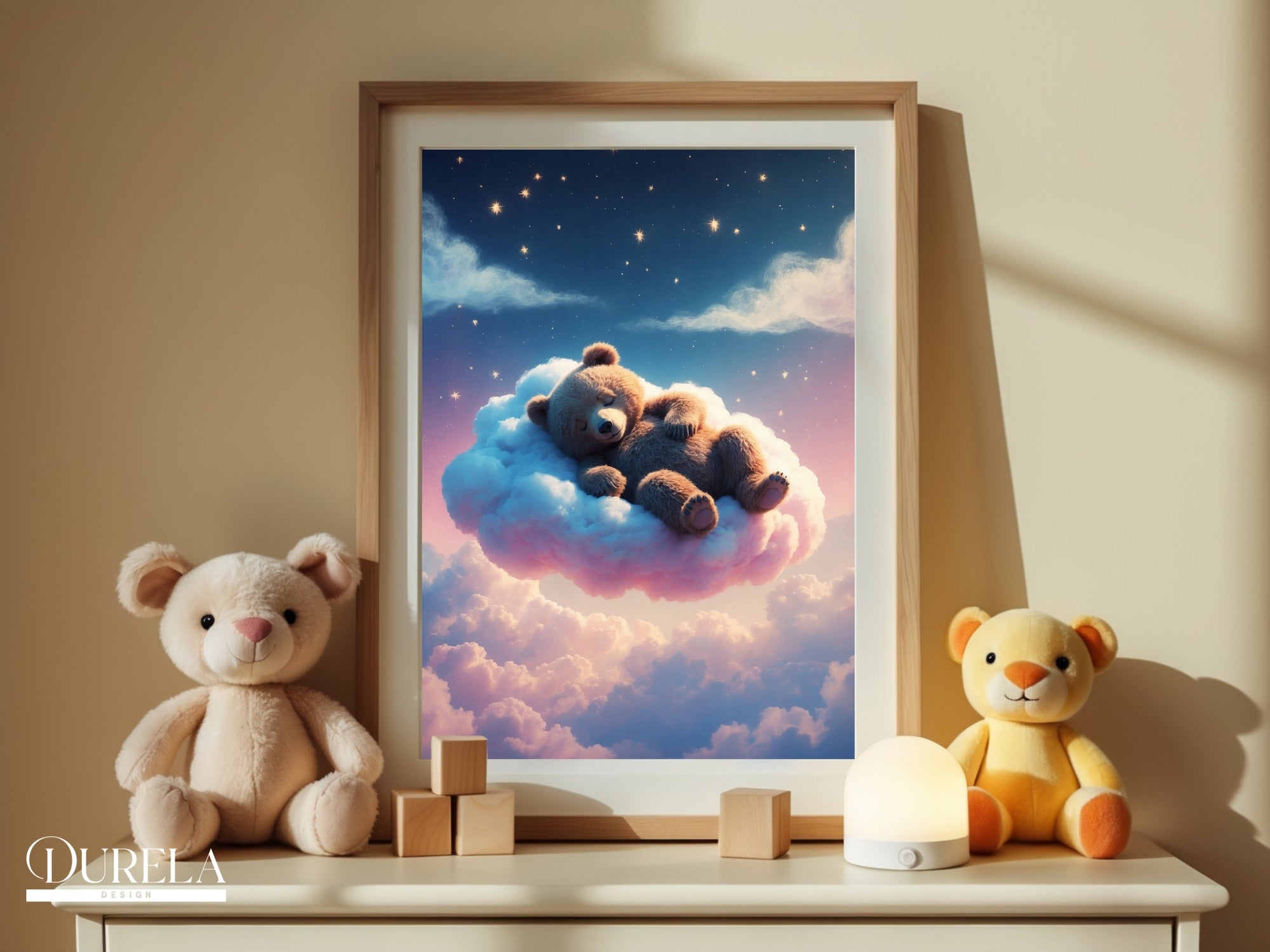 Sleeping Bear Wall Art (digital file)