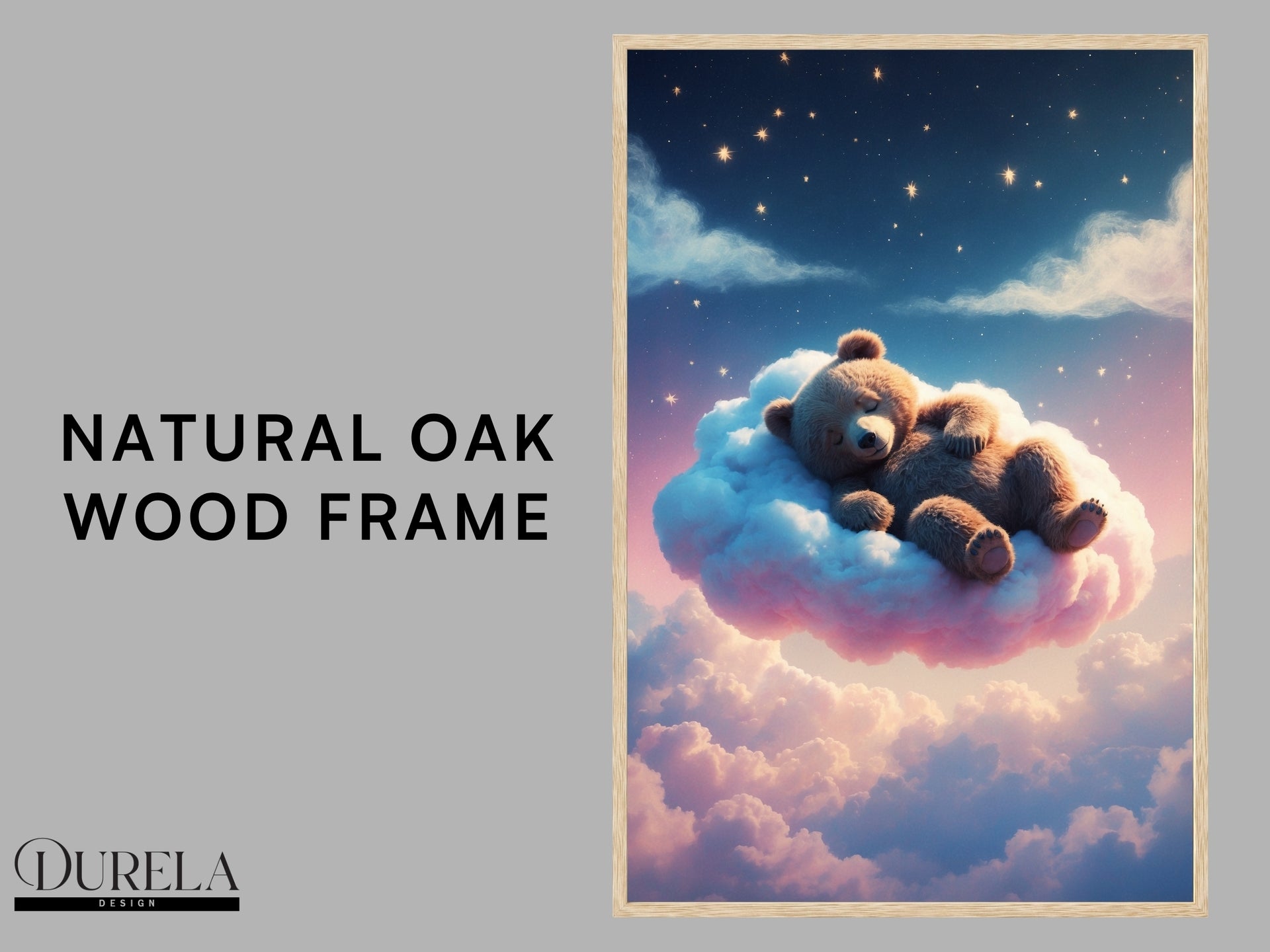 Sleeping Bear Nursery Wall Art