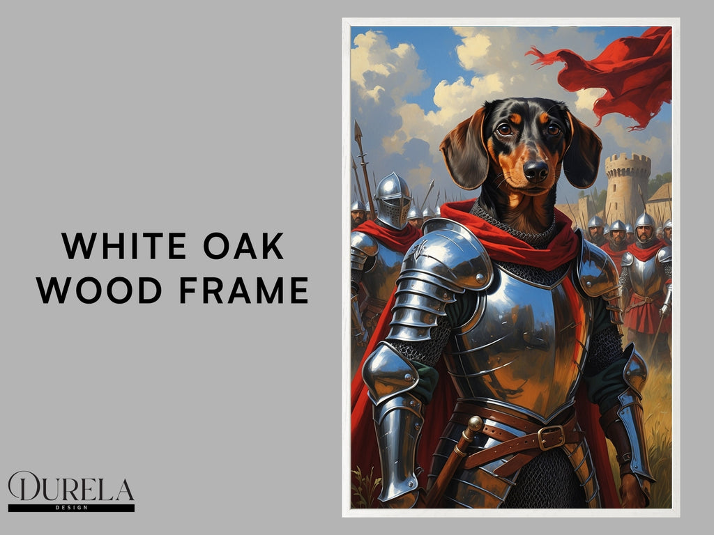Dachshund Army Soldier Fantasy Wall Art