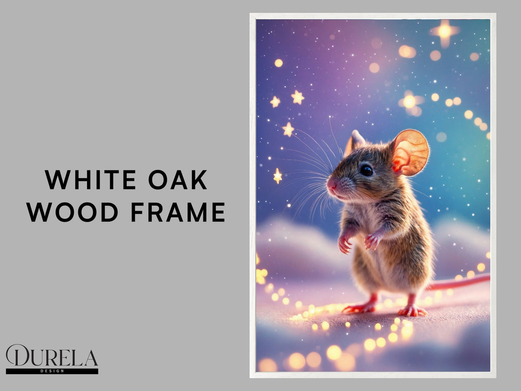 Star Trail Baby Mouse Wall Art